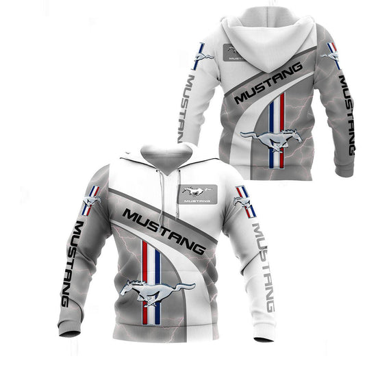 Ford Mustang Luxury Car 8k202 Fan Gift 3d Zip Hoodie Hoodie Ii0 Moonbestprint