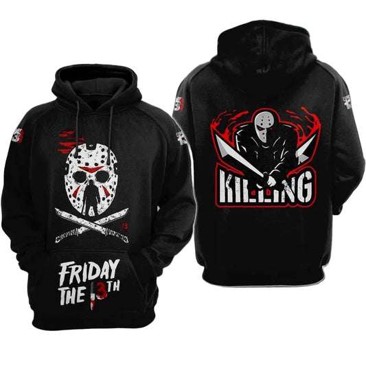 Jason Voorhees Friday The 13th Killing All Over Print Hoodie Moonbestprint