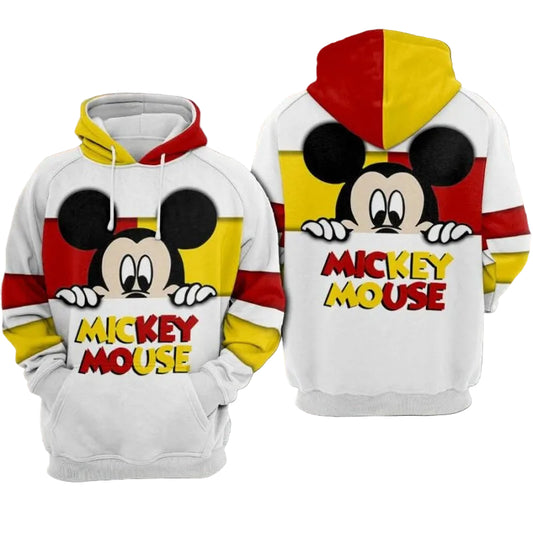 Mickey Mouse 8 Over Print 3d Hoodie Zip Hoodie Moonbestprint