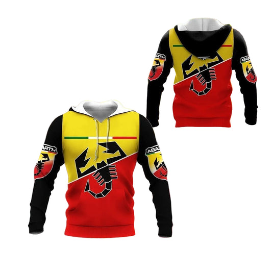 Abarth Shirt Fan Gift 8, Stylist Unisex 3d Hoodie Zip Hoodie Moonbestprint
