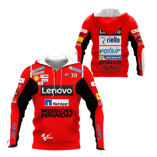 Ducati Shirt Fan Gift 212, Stylist Unisex 3d Hoodie Zip Hoodie Moonbestprint
