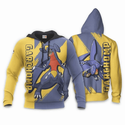 Garchomp Anime Manga Pokemon For Men And Women 3d Hoodie Zip Hoodie Moonbestprint