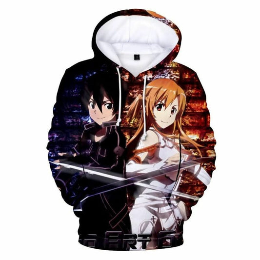 Sword Art Online Gift For Men And Women Over Print 3d Hoodie Zip Hoodie Moonbestprint