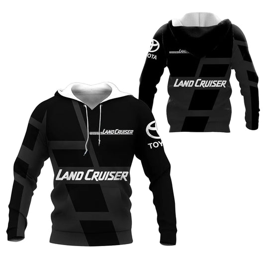 Toyota Land Cruiser Shirt Fan Gift 425, Stylist Unisex 3d Hoodie Zip Hoodie Moonbestprint