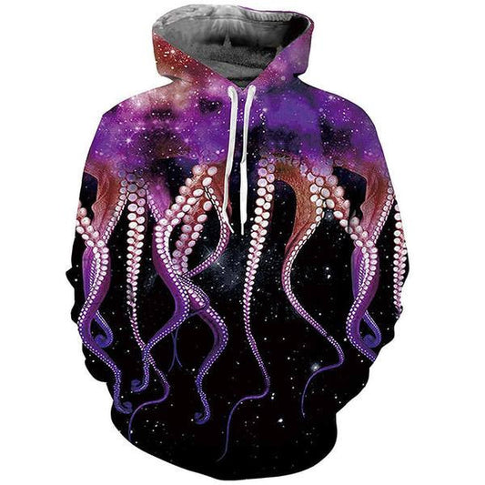 Octopus Hoodie - Desert And Forest Moonbestprint