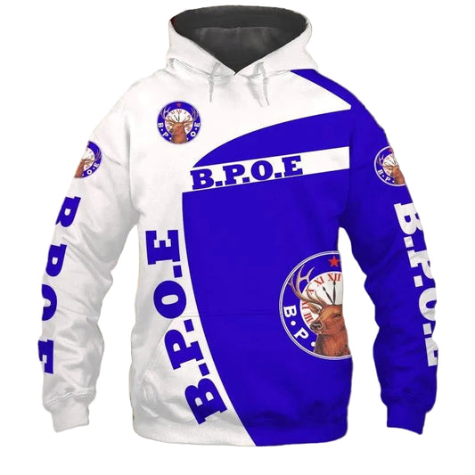 Benevolent And Protective Order Of Elks 5k430 Fan Gift Stylist Unisex Cartoon 3d Hoodie Zip Hoodie Moonbestprint