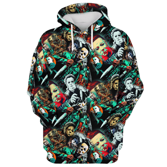 Horror Movies Halloween 3d Hoodie Moonbestprint