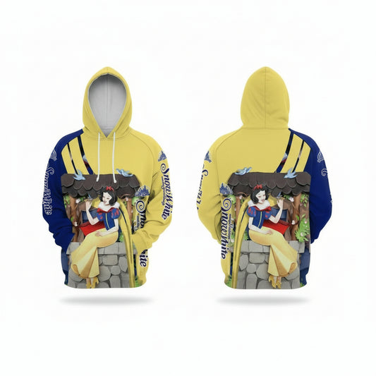 Snow White And The Seven Dwarfs Over Print 3d Hoodie Zip Hoodie Moonbestprint