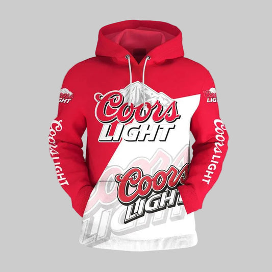 Coors Light Hoodie And Zip Hoodie, Gift For Fan 3d All Over Print Shirt Hoodie Moonbestprint