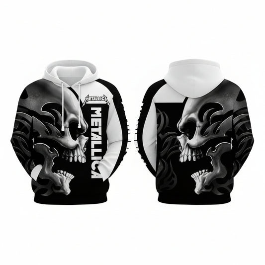 Metallica Metallica B Ed High 3d Hoodie Sweatshirt Zip Moonbestprint