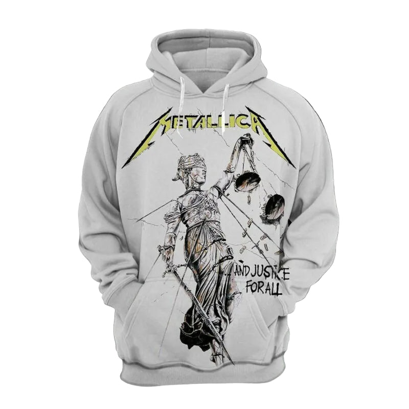 Metallica Style Hoodie Moonbestprint