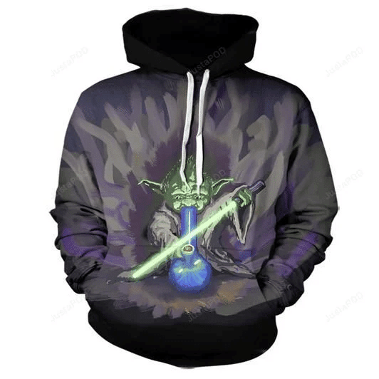 Baby Yoda 3d All Over Print Hoodie, Zip-up Hoodie 3d Moonbestprint