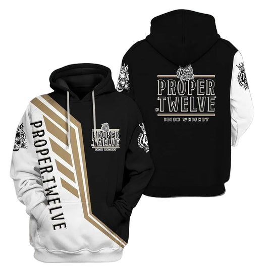 Proper Twelve Irish Whiskey 3d All Over Print Hoodie 365 Moonbestprint