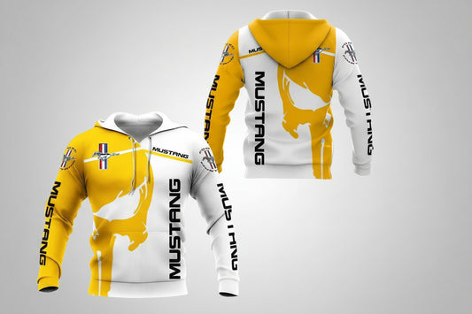 Punishes Ford Mustang Shelby Luxury Car 8k212 Fan Gift 3d Zip Hoodie Hoodie Ii0 Moonbestprint