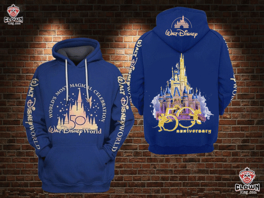 Disney 50th Anniversary Custom Hoodie Zip Hoodie Pk006 Moonbestprint