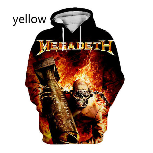 New Fashion Megadeth Band Print Hoodies Men Coat Jacket Power Sweatshirts Hoody 02 Moonbestprint