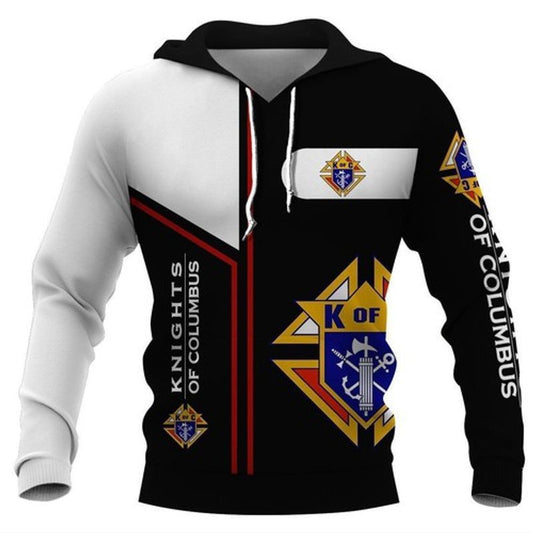 Knight Of Columbus For Men For Women All Over Printing 3d Hoodie Moonbestprint