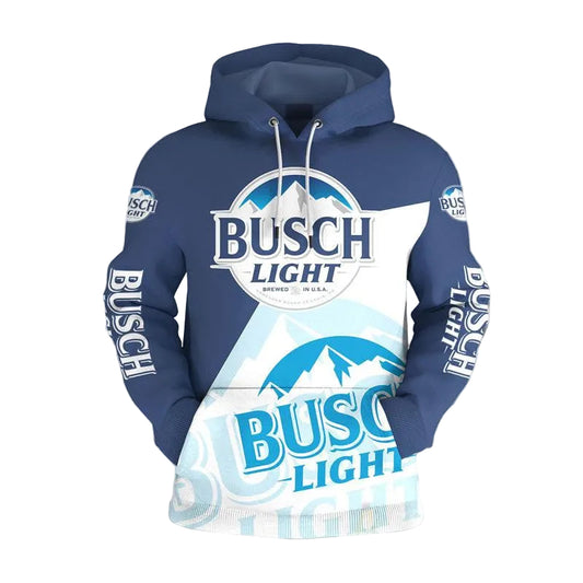 Busch Light Hoodie And Zip Hoodie, Gift For Fan 3d All Over Print Shirt Hoodie Moonbestprint