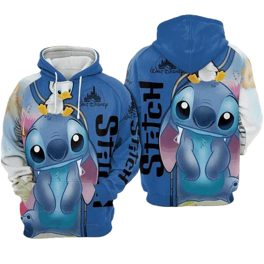 Lilo And Stitch 3d T Shirt Sweatshirt Zip Hoodie Bomber 1185 Moonbestprint