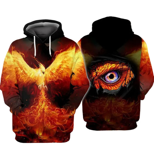 Phoenix Eyes Eagle For Men And Women 3d Hoodie Zip Hoodie Moonbestprint