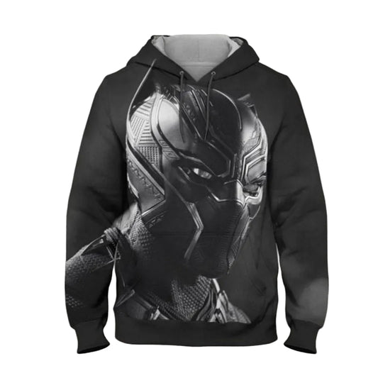 Black Panther Art Work White Over Print 3d Hoodie Zip Hoodie 2 Moonbestprint