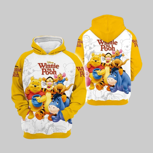 Pooh Winnie The Pooh Hoodie Moonbestprint