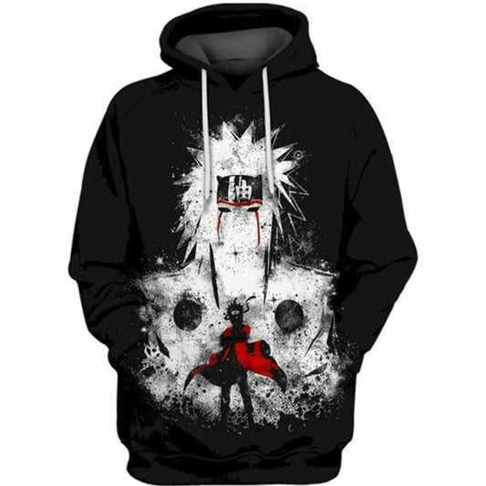 Jiraiya Soul Of Naruto Anime 3d Hoodie Moonbestprint