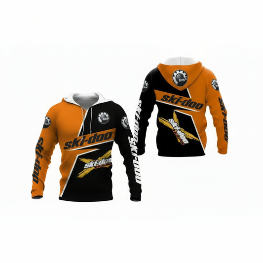 Ski-doo Shirt Fan Gift 456, Stylist Unisex 3d Hoodie Zip Hoodie Moonbestprint