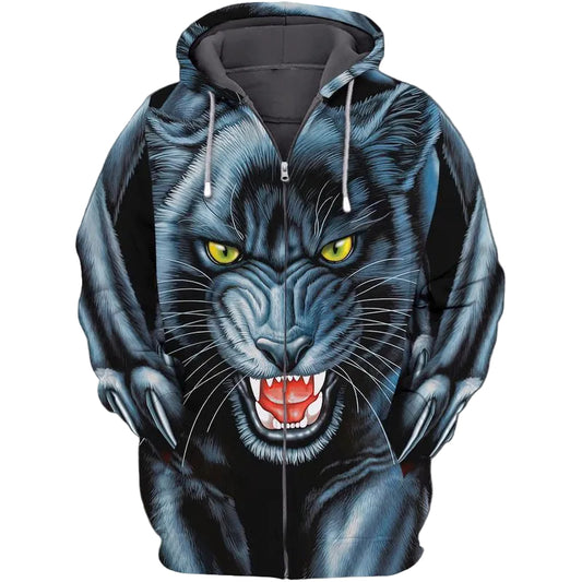 Black Panther 1 For Men And Women 3d Hoodie Zip Hoodie Moonbestprint