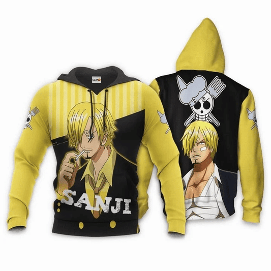 Vinsmoke Sanji One Piece Anime Manga For Men And Women 3d Hoodie Zip Hoodie Moonbestprint