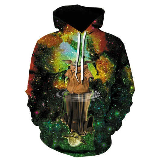 Baby Yoda The Mandalorian 3d Printed Hoodies Star Wars Moonbestprint