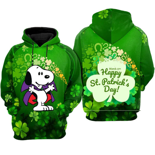 Snoopy Patrick's Day - Hoodies 19 Moonbestprint