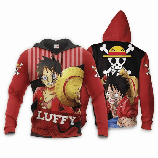 Monkey D Luffy One Piece Anime Manga For Men And Women 3d Hoodie Zip Hoodie Moonbestprint