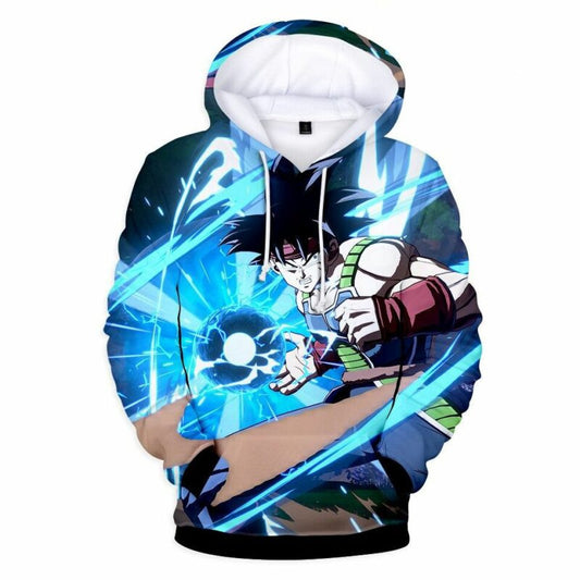 Songoku Cartoon Dragon Ball Anime Manga Over Print 3d Hoodie Zip Hoodie Moonbestprint