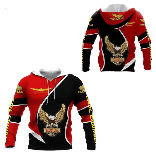 Honda Gold Wing Shirt Fan Gift 182, Stylist Unisex 3d Hoodie Zip Hoodie Moonbestprint