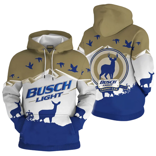 Busch Light Beer Fan Gift, Busch Light Beer Aop Hoodie Moonbestprint