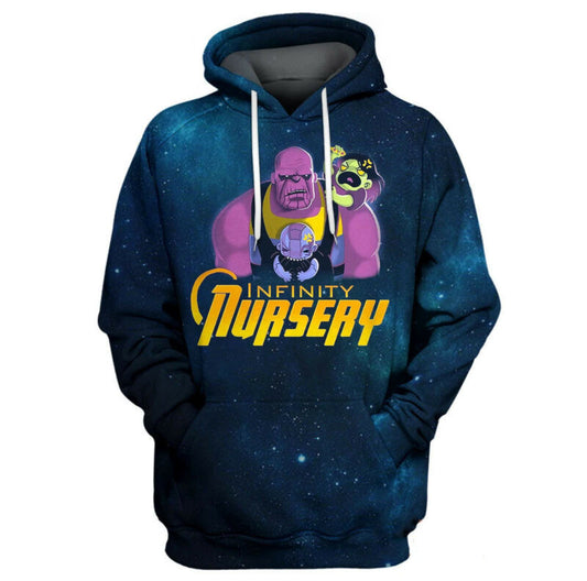 Marvel Hoodie Infinity Nursery 3d Hoodie Zip Hoodie Moonbestprint