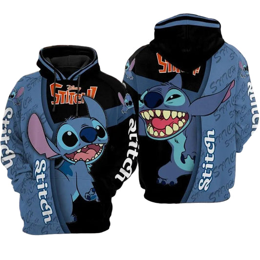 Disney Lilo And Stitch 3d T Shirt Sweatshirt Zip Hoodie Bomber 1160 Moonbestprint