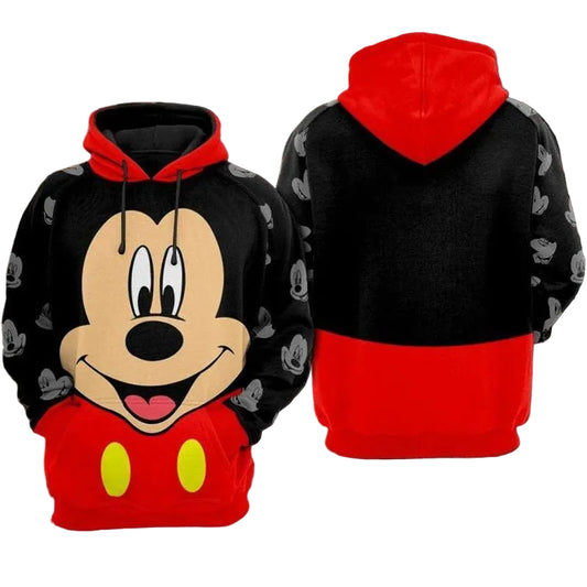 Mickey Mouse, Walt Disney Over Print 3d Hoodie Zip Hoodie 327 Moonbestprint