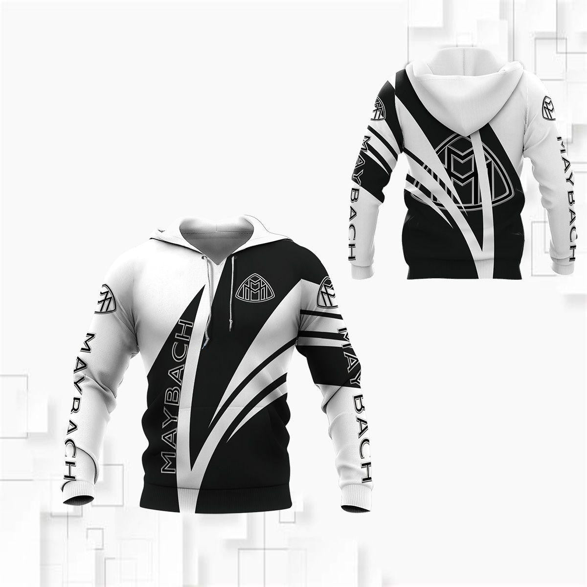 Maybach Shirt Fan Gift 1028, Stylist Unisex 3d Hoodie Zip Hoodie Moonbestprint