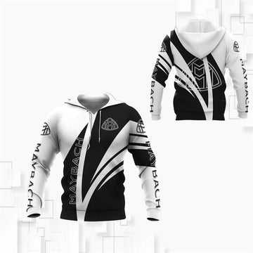 Maybach Shirt Fan Gift 1028, Stylist Unisex 3d Hoodie Zip Hoodie Moonbestprint