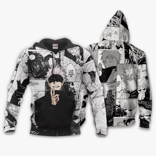 Satoru Gojou Anime Manga Jujutsu Kaisen For Men And Women 3d Hoodie Zip Hoodie Moonbestprint