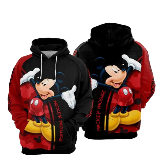 Mickey Mouse Over Print 3d Hoodie Zip Hoodie 317 Moonbestprint