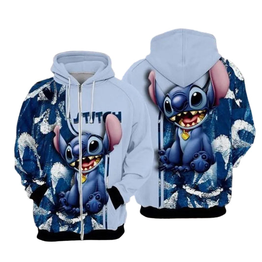 Stitch All Over Printed 3d Hoodie 2 Moonbestprint