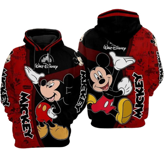Mickey Mouse Walt Disney Over Print 3d Hoodie Zip Hoodie 303 Moonbestprint