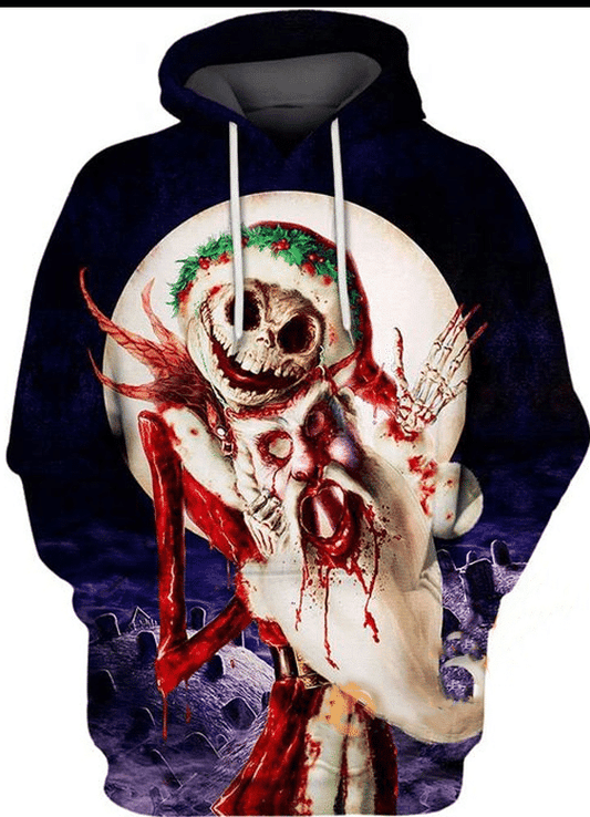 Jack Christmas Hoodie 3d Moonbestprint