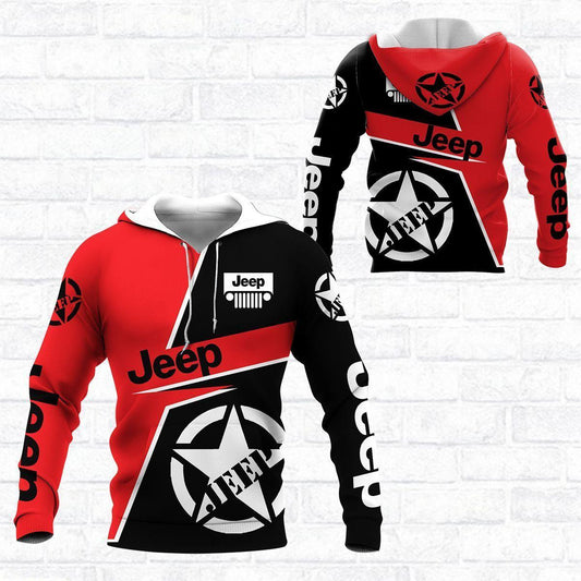 Jeep Shirt Fan Gift 939, Stylist Unisex 3d Hoodie Zip Hoodie Moonbestprint