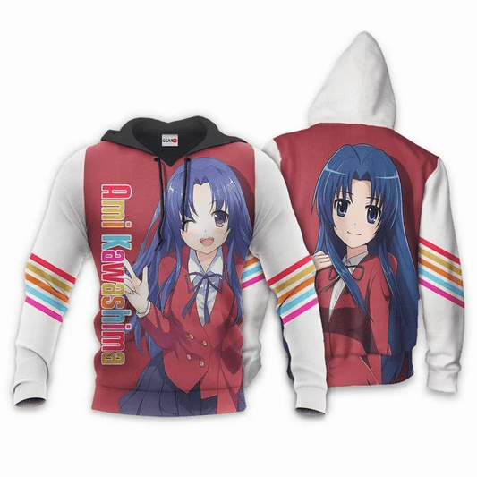 Toradora Ami Kawashima Anime Manga For Men And Women 3d Hoodie Zip Hoodie Moonbestprint