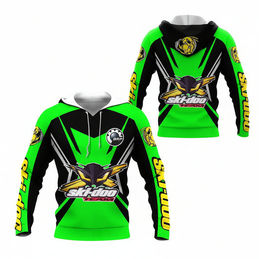 Ski-doo Shirt Fan Gift 461, Stylist Unisex 3d Hoodie Zip Hoodie Moonbestprint