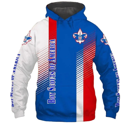 Boy Scouts Of America 5k440 Fan Gift Stylist Unisex Cartoon 3d Hoodie Zip Hoodie Moonbestprint